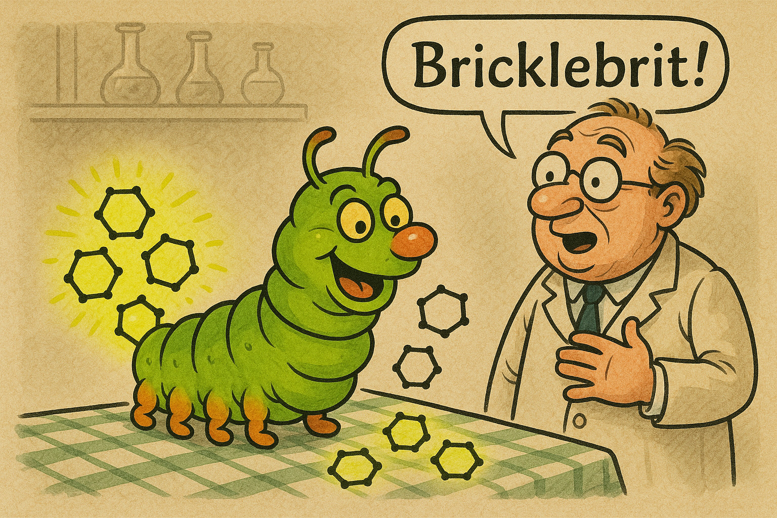 Krabbelnde Molekülfabrik