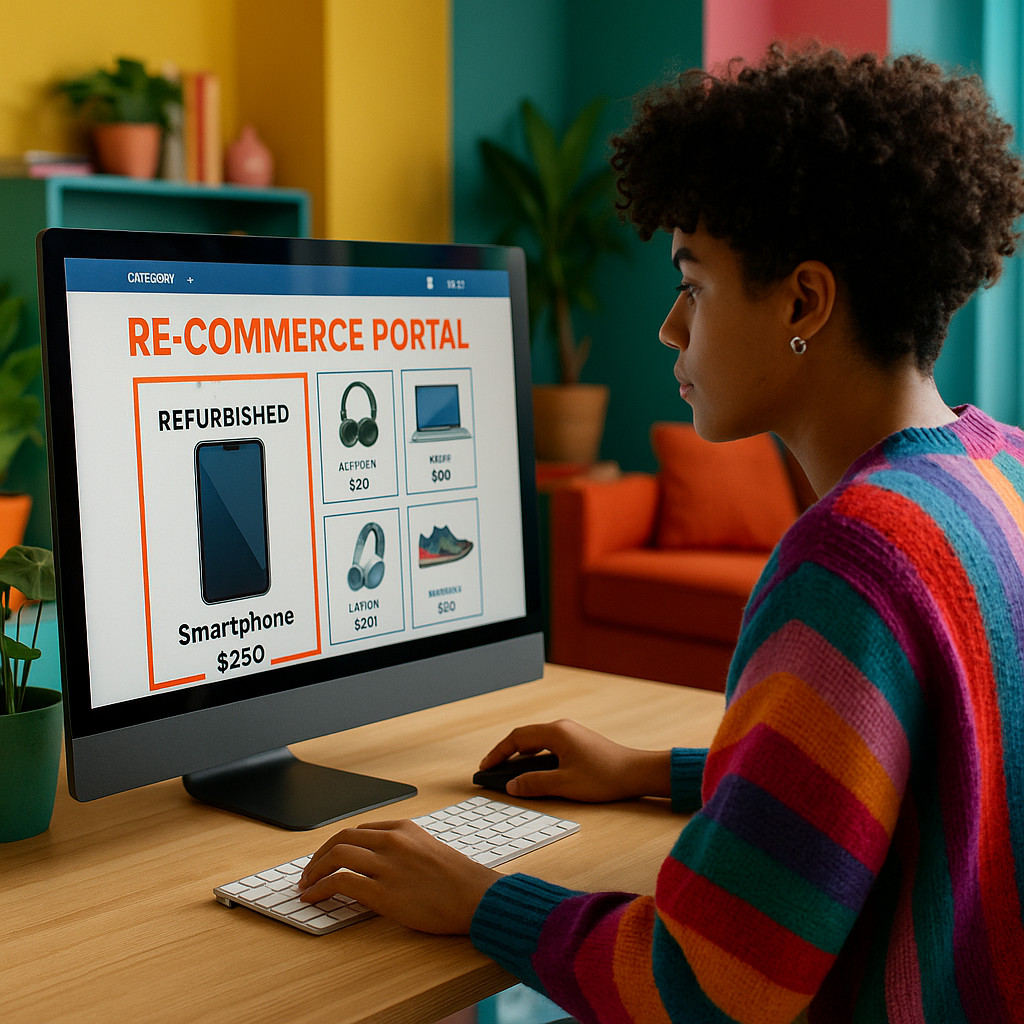 Klick auf Gebraucht: Re-Commerce boomt
