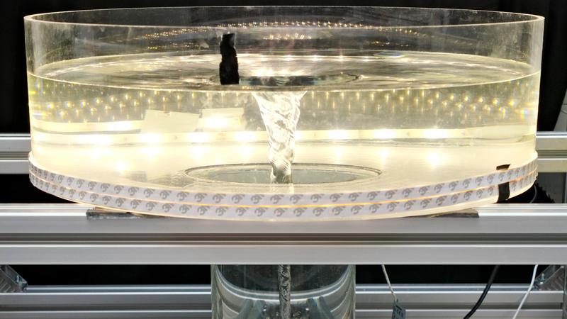 Planeten aus dem Strudel – Sturm im Wasserglas simuliert die Geburt von Welten