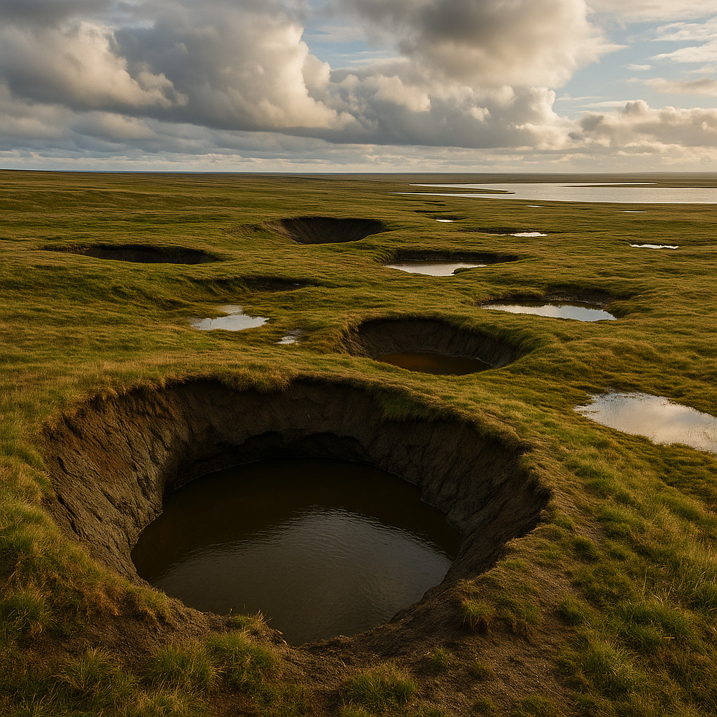 Wie tauender Permafrost-Boden das Klima-Budget schrumpfen lässt