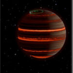 Künstlerisches Darstellung eines Rogue Planeten.
