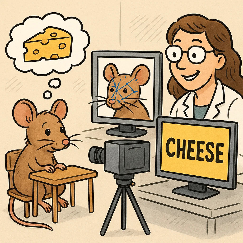 „Cheese!“ – Forschende lesen Gedanken von Mäusen aus Gesichtsbewegungen