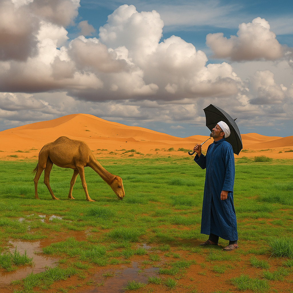Regen in der Sahara? Forschende prognostizieren eine feuchtere Zukunft für Afrikas Wüsten