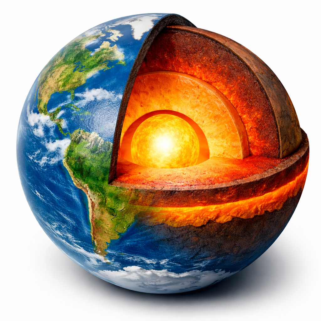 Der unsichtbare Ozean im Erdinneren – warum der Erdkern voller Wasserstoff sein könnte