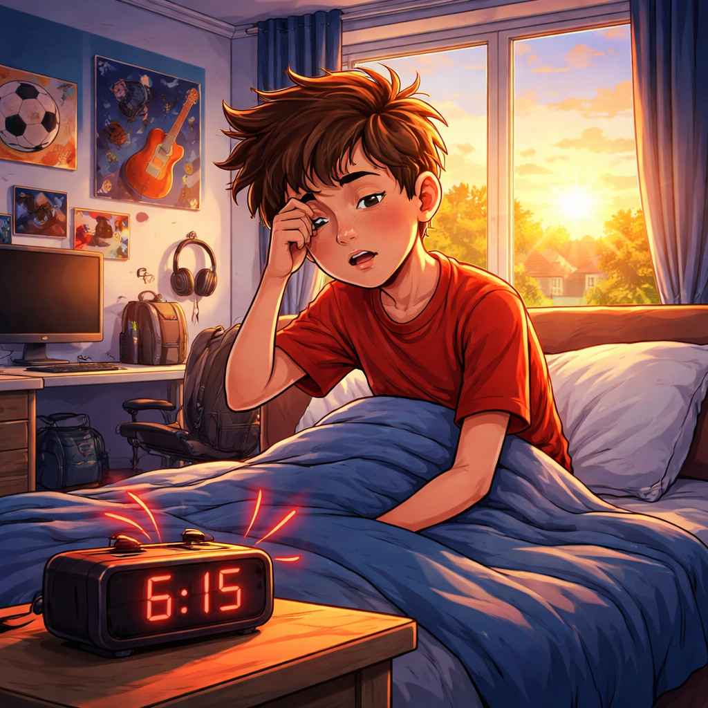 Mehr Schlaf, bessere Noten: Späterer Schulstart tut Jugendlichen gut