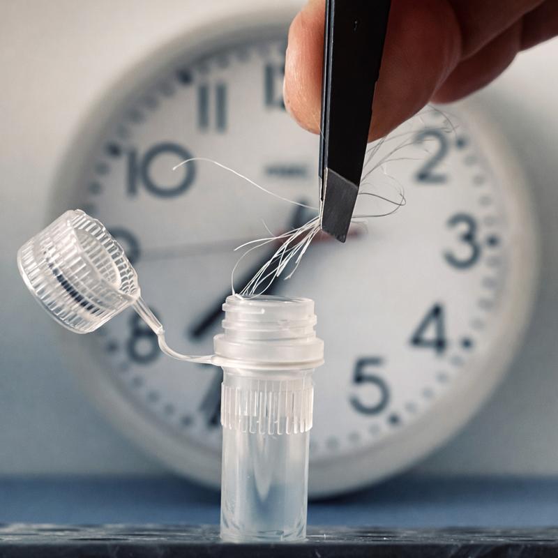 Innere Uhr: Per Haarpobe machen Forschende den Biorhythmus sichtbar